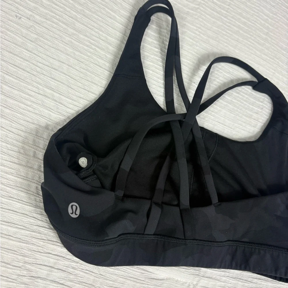 lululemon athletica Black Camo Sports Bra - Picture 3 of 6